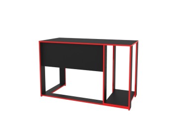 Mesa Gamer SINGAPURA NEGRO/ROJO | 3 años de garantía