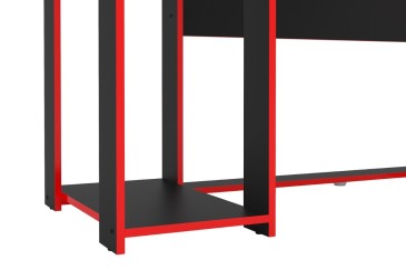 Mesa de jogo SINGAPURA BLACK/RED | 3 anos de garantia