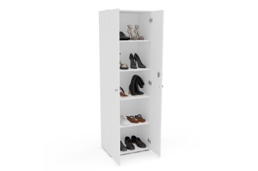 Zapatero Alto 2 Puertas BRAIS  Blanco