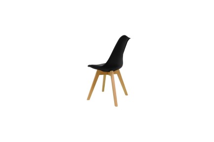 4 cadeiras BEECH Design em preto