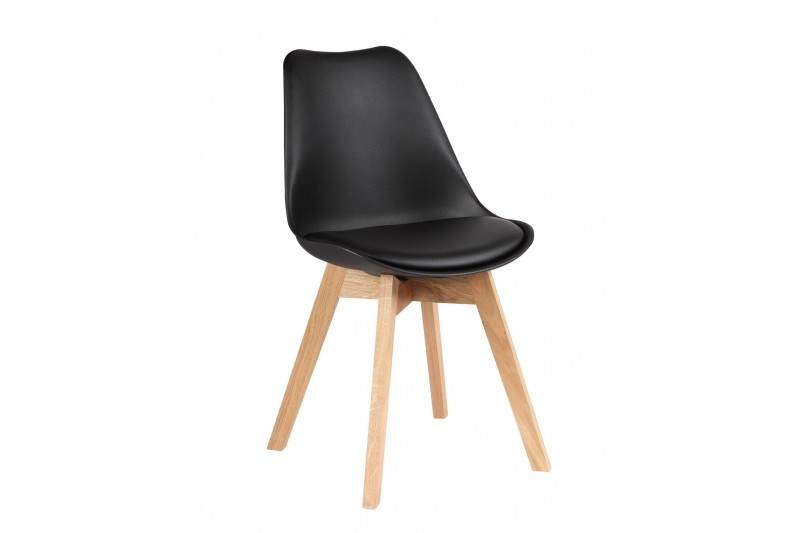 4 cadeiras BEECH Design em preto