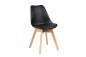 4 cadeiras BEECH Design em preto