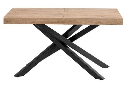 Mesa de jantar extensível 140/180x90 com pernas de metal ao MELHOR PREÇO