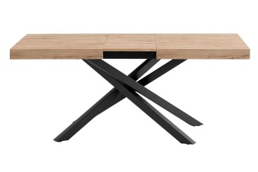 Mesa de jantar extensível 140/180x90 com pernas de metal ao MELHOR PREÇO