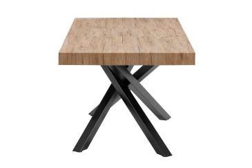 Mesa de jantar extensível 140/180x90 com pernas de metal ao MELHOR PREÇO