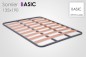 PACK Dormitorio MAIA + Somier láminas + Colchón LUND 135