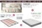 PACK Dormitorio MAIA + Somier láminas + Colchón LUND 135