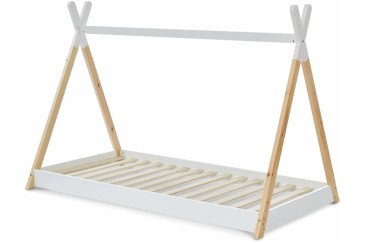 Original cama infantil con forma de cabaña Tipi al mejor precio