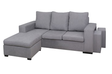 Chaiselongue MIDORI Gris Reversible