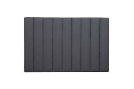 Cabecero de cama 355 Polipiel Gris 155x100