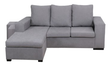 Sofá Chaiselongue de Diseño 3P reversible en color GRIS al MEJOR PRECIO