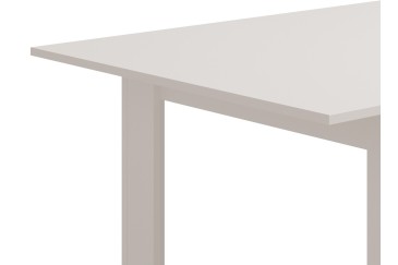 Mesa de salón - comedor 120x80 cm. en blanco