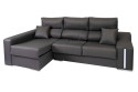 Chaiselongue Izquierda OSCAR Gris Oscuro