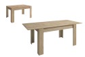 Mesa comedor Extensible BASS 140x90 Roble Naturale (Serie ARGOS 2)