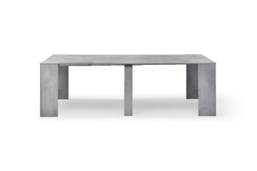 Mesa Consola comedor extensible 250 Cemento