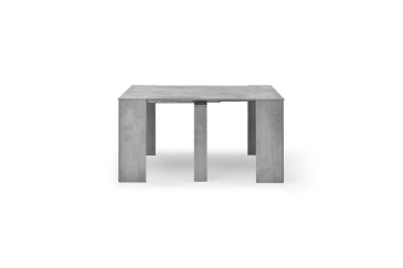 Mesa Consola comedor extensible 250 Cemento