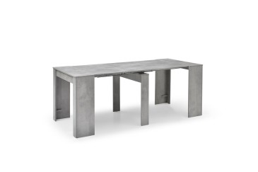 Mesa Consola comedor extensible 250 Cemento