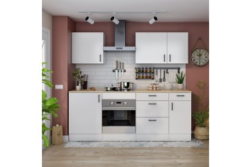 Mueble bajo de cocina 40 cm con 1 Puerta 1 Cajón