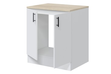 Mueble bajo cocina KIRA 80 Cm 2 Puertas (Fregadero)