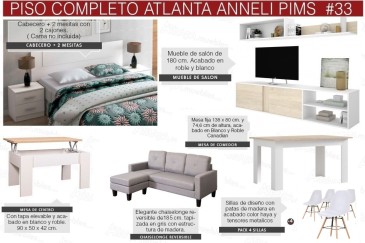 Amuebla Piso o Apartamento completo por solo 379 € en ATRAPAmuebles