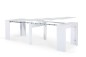 Mesa Consola extensible ALLONGO 250 Blanco