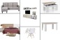 Apartamento completo 30 - ATLANTA PIMS COUPLE (CH Cinzento, Pack Mesa e Cadeiras Branco)