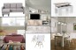 Apartamento completo 30 - ATLANTA PIMS COUPLE (CH Cinzento, Pack Mesa e Cadeiras Branco)