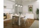 Apartamento completo 33 - ATLANTA ANNELI (Pack Mesa + 4 Cadeiras BRANCO e Sofá Cinzento)