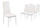 Pack AHORRO Salón KUBE  (Pack Mesa + 4 Sillas Blancas)