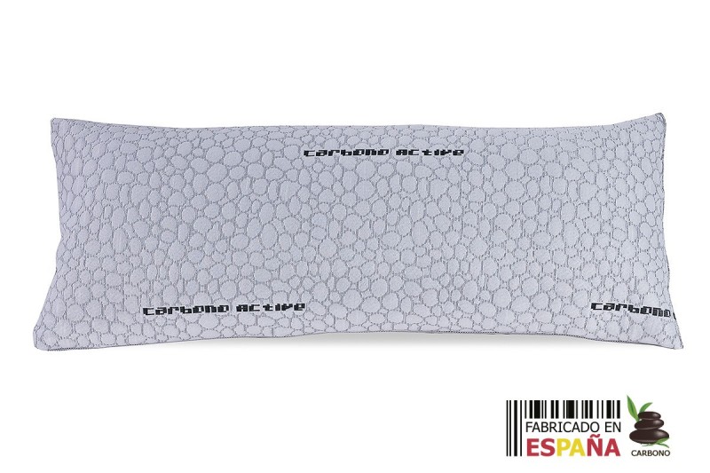 Pack 2 Uds Almohadas 75 Cm Copos Viscoelásticos Funda Carbono Activo con  Ofertas en Carrefour