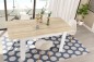 PACK MEDITERRANEO Mesa + 4 cadeiras NORDIC brancas design