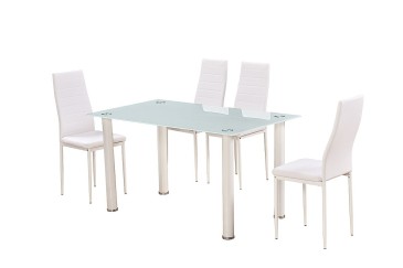 PACK Mesa + 4 cadeiras YURI Branco