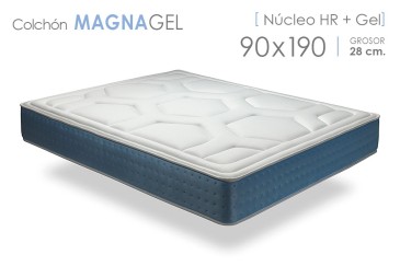 Colchão MAGNAGEL HR+ Viscoelastic Air Gel 90x190 ao melhor preço na Internet